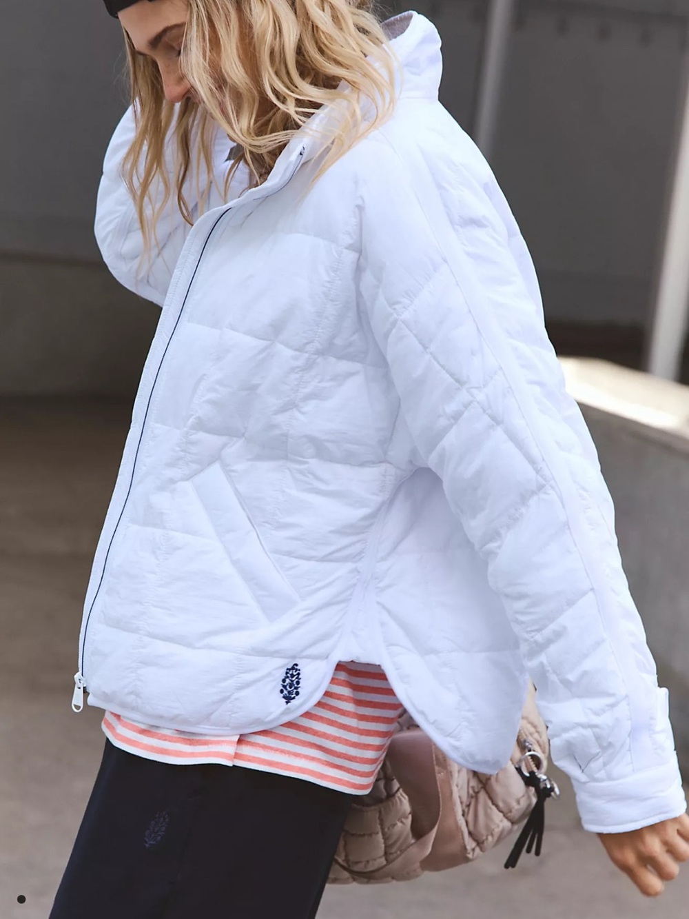 FP Movement by Free People Pippa Packable Puffer Jacket Size Medium NWT
